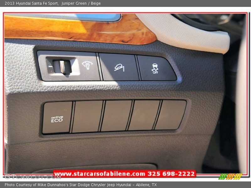 Juniper Green / Beige 2013 Hyundai Santa Fe Sport