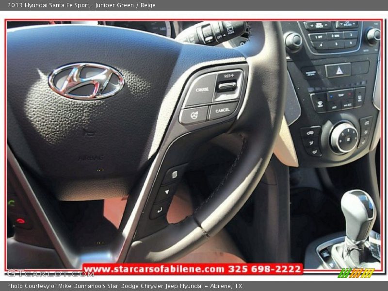 Juniper Green / Beige 2013 Hyundai Santa Fe Sport