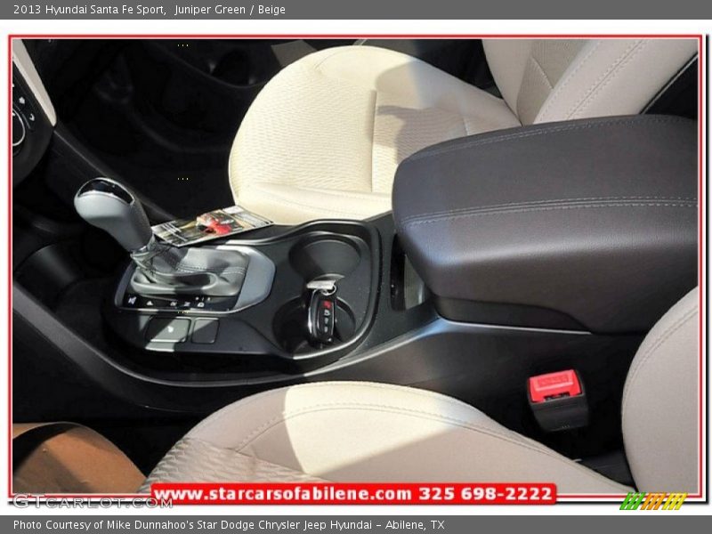 Juniper Green / Beige 2013 Hyundai Santa Fe Sport