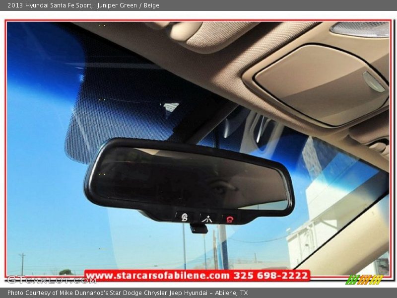 Juniper Green / Beige 2013 Hyundai Santa Fe Sport