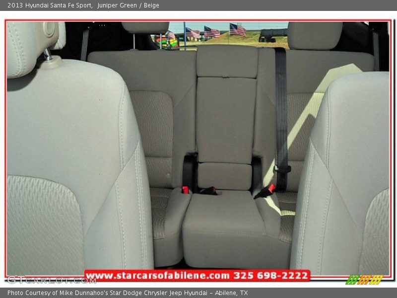 Juniper Green / Beige 2013 Hyundai Santa Fe Sport