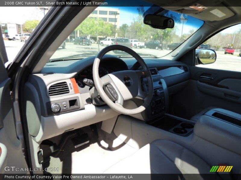 Silver Birch Metallic / Light Titanium 2008 GMC Yukon SLT