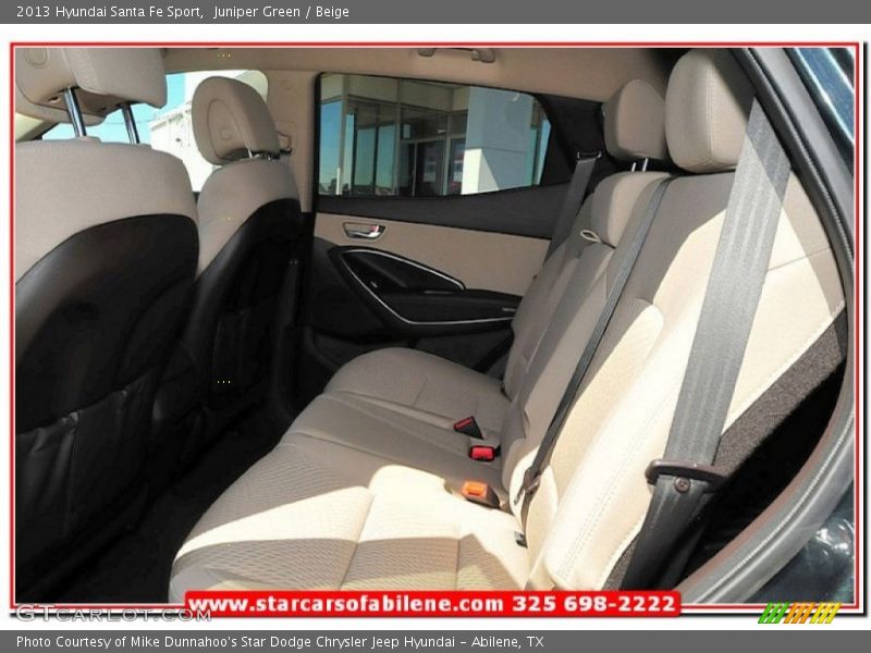 Juniper Green / Beige 2013 Hyundai Santa Fe Sport