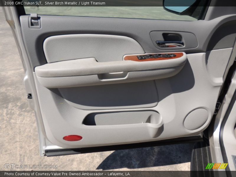 Silver Birch Metallic / Light Titanium 2008 GMC Yukon SLT