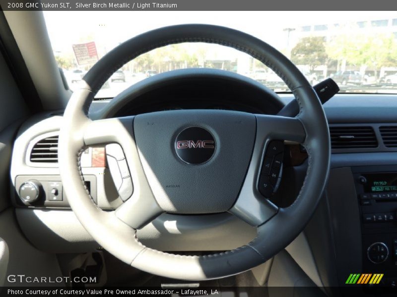 Silver Birch Metallic / Light Titanium 2008 GMC Yukon SLT