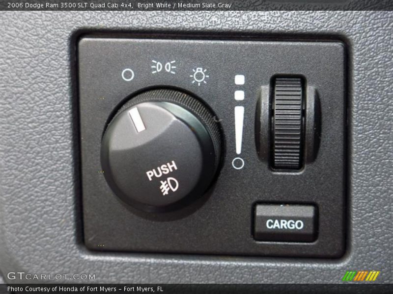 Bright White / Medium Slate Gray 2006 Dodge Ram 3500 SLT Quad Cab 4x4