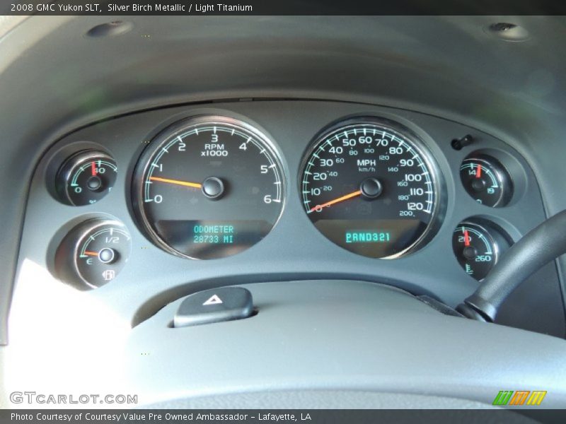 Silver Birch Metallic / Light Titanium 2008 GMC Yukon SLT