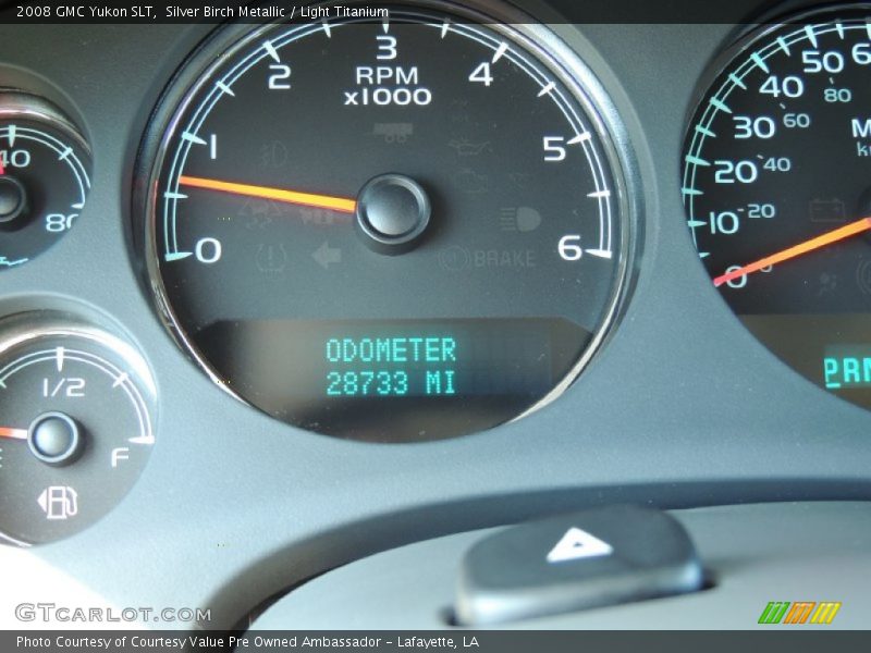 Silver Birch Metallic / Light Titanium 2008 GMC Yukon SLT