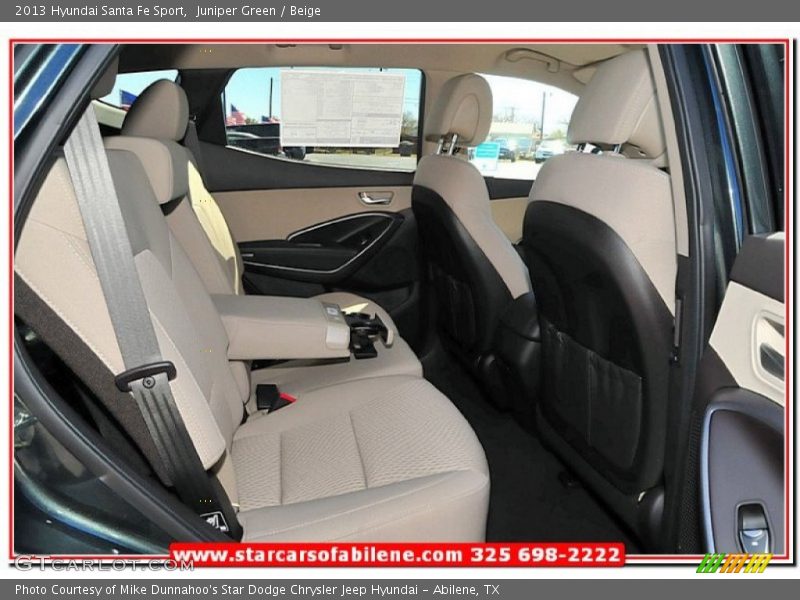 Juniper Green / Beige 2013 Hyundai Santa Fe Sport