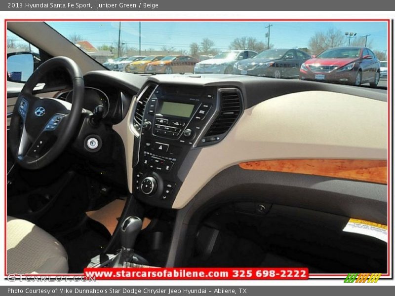Juniper Green / Beige 2013 Hyundai Santa Fe Sport