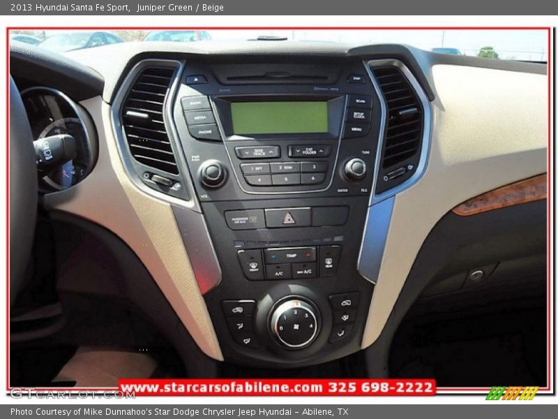 Juniper Green / Beige 2013 Hyundai Santa Fe Sport