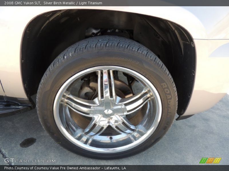 Silver Birch Metallic / Light Titanium 2008 GMC Yukon SLT