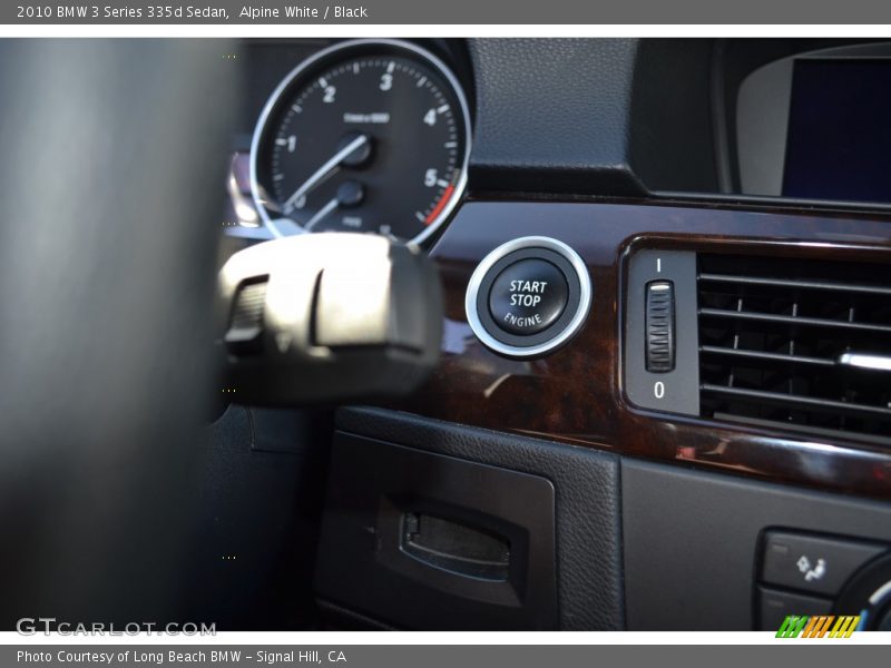 Alpine White / Black 2010 BMW 3 Series 335d Sedan