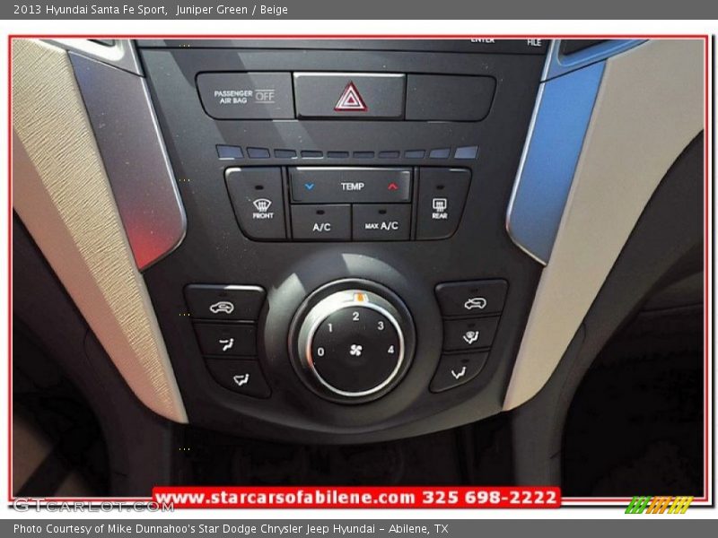 Juniper Green / Beige 2013 Hyundai Santa Fe Sport