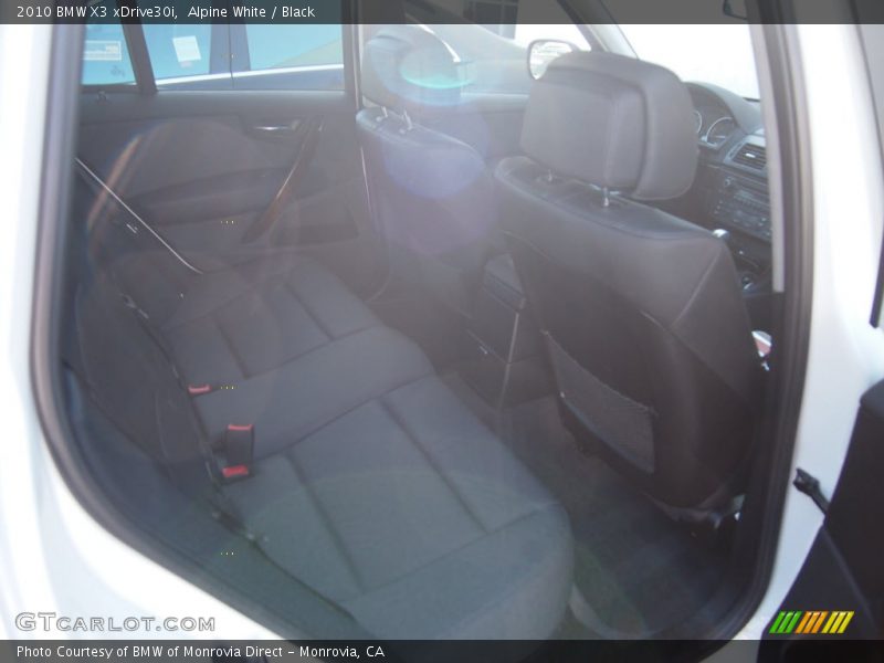 Alpine White / Black 2010 BMW X3 xDrive30i