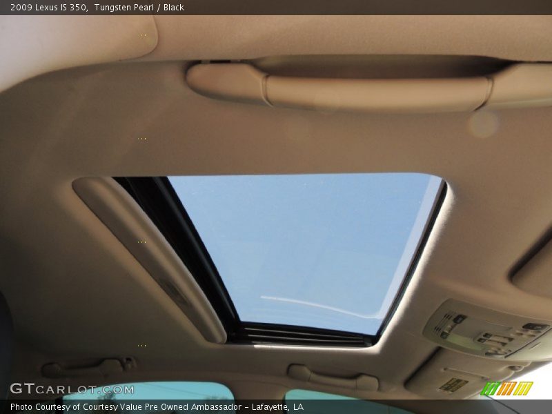 Tungsten Pearl / Black 2009 Lexus IS 350