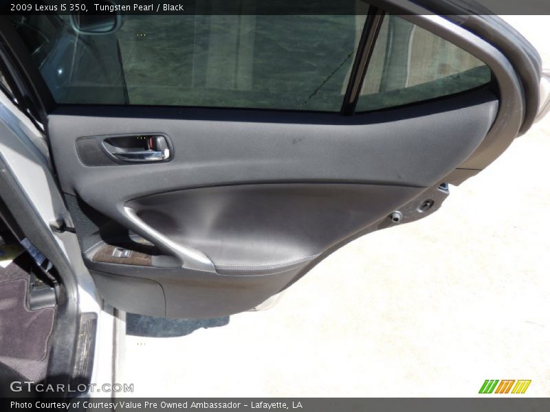 Tungsten Pearl / Black 2009 Lexus IS 350