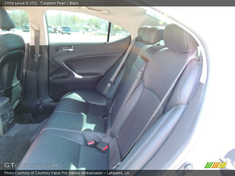 Tungsten Pearl / Black 2009 Lexus IS 350