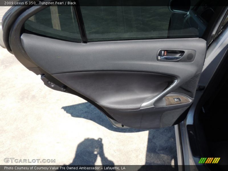 Tungsten Pearl / Black 2009 Lexus IS 350
