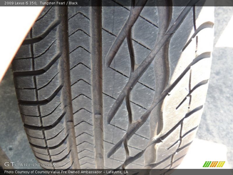 Tungsten Pearl / Black 2009 Lexus IS 350