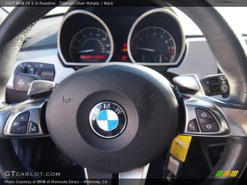 Controls of 2007 Z4 3.0i Roadster
