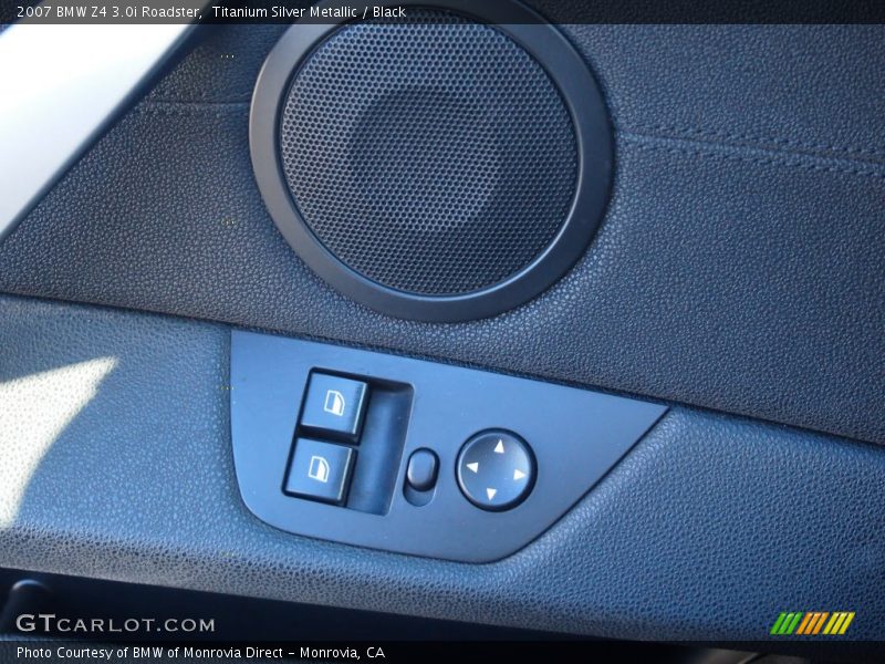 Controls of 2007 Z4 3.0i Roadster
