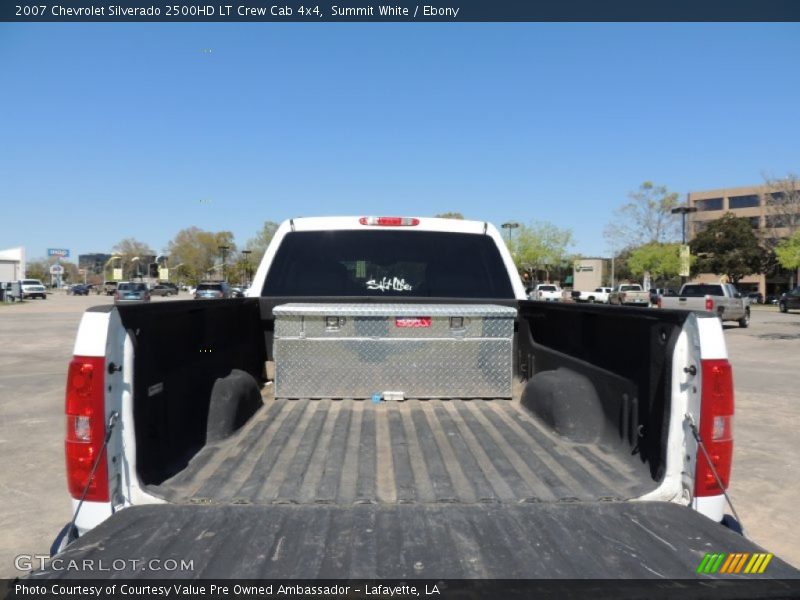 Summit White / Ebony 2007 Chevrolet Silverado 2500HD LT Crew Cab 4x4