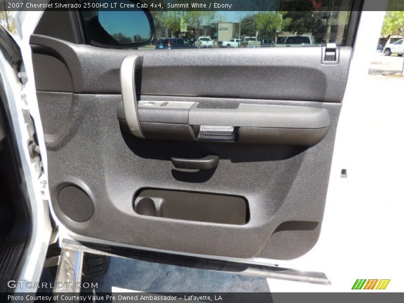 Summit White / Ebony 2007 Chevrolet Silverado 2500HD LT Crew Cab 4x4