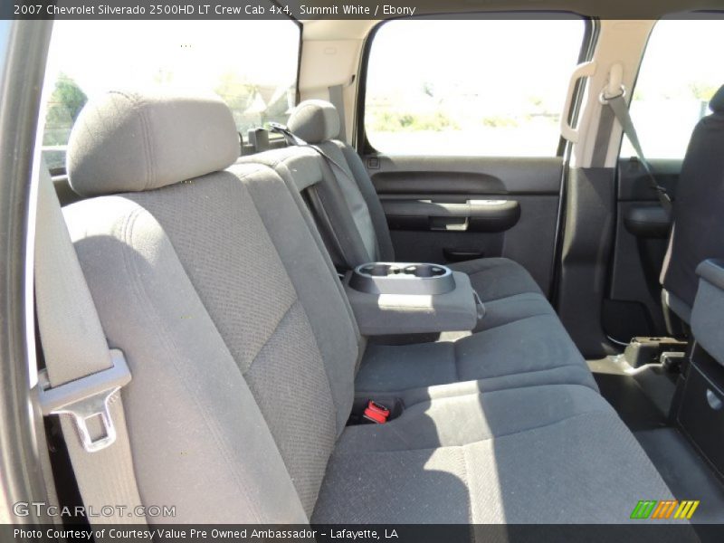 Summit White / Ebony 2007 Chevrolet Silverado 2500HD LT Crew Cab 4x4