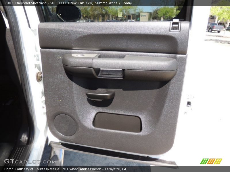 Summit White / Ebony 2007 Chevrolet Silverado 2500HD LT Crew Cab 4x4