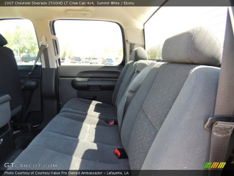 Summit White / Ebony 2007 Chevrolet Silverado 2500HD LT Crew Cab 4x4