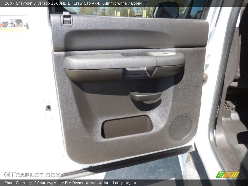 Summit White / Ebony 2007 Chevrolet Silverado 2500HD LT Crew Cab 4x4