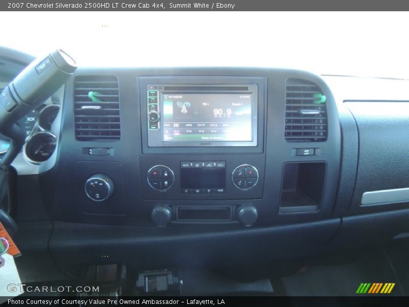 Summit White / Ebony 2007 Chevrolet Silverado 2500HD LT Crew Cab 4x4