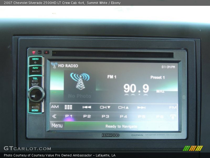 Summit White / Ebony 2007 Chevrolet Silverado 2500HD LT Crew Cab 4x4