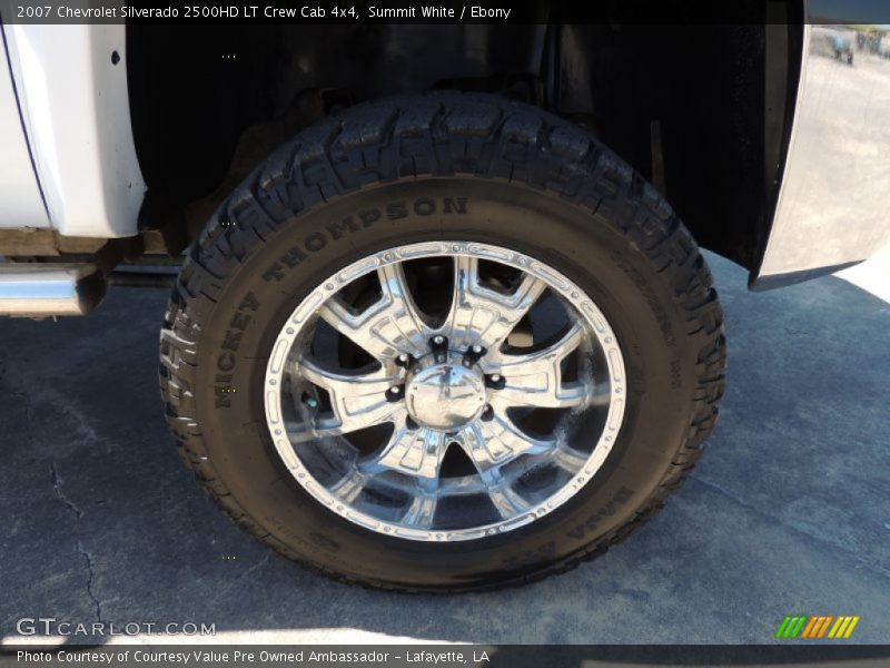 Summit White / Ebony 2007 Chevrolet Silverado 2500HD LT Crew Cab 4x4