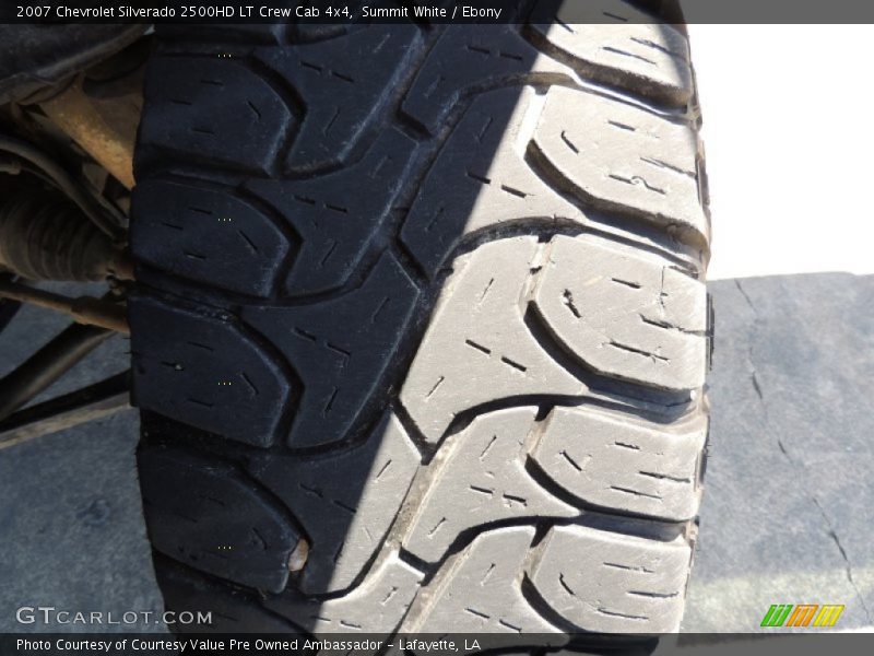 Summit White / Ebony 2007 Chevrolet Silverado 2500HD LT Crew Cab 4x4