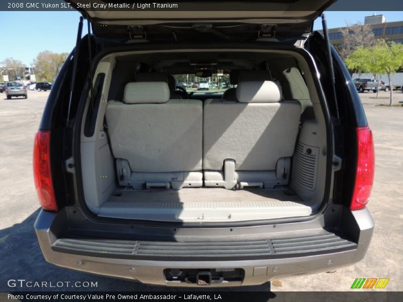 Steel Gray Metallic / Light Titanium 2008 GMC Yukon SLT