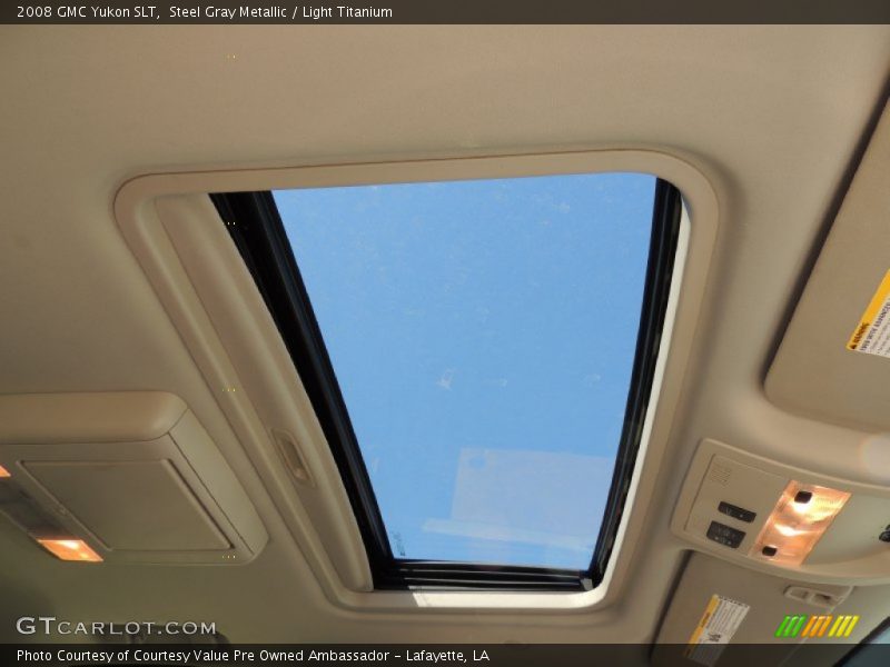 Steel Gray Metallic / Light Titanium 2008 GMC Yukon SLT
