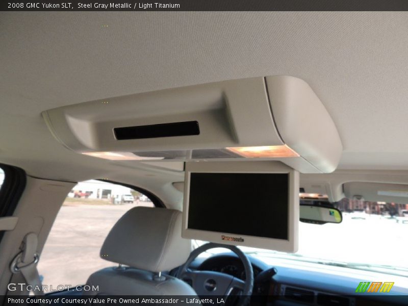 Steel Gray Metallic / Light Titanium 2008 GMC Yukon SLT