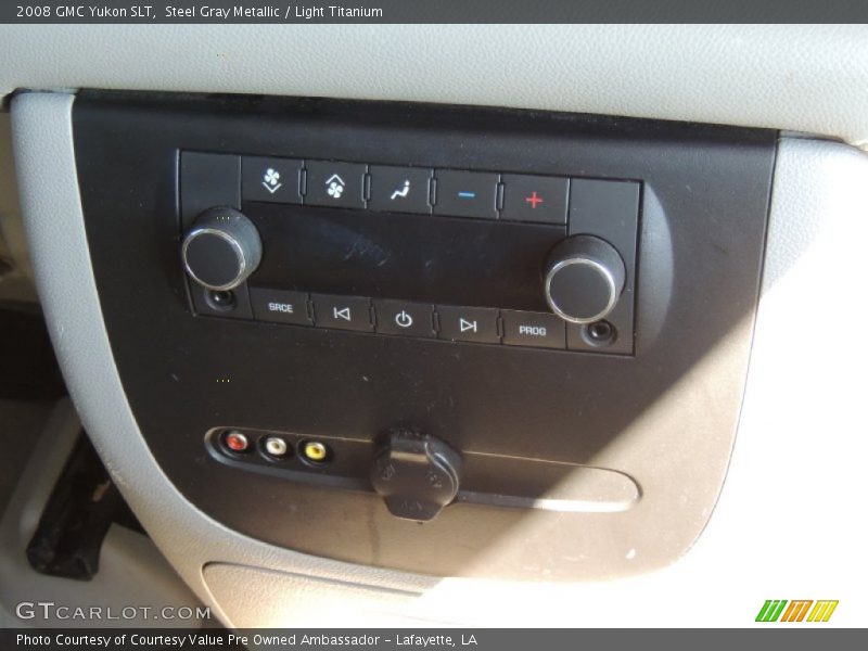 Steel Gray Metallic / Light Titanium 2008 GMC Yukon SLT