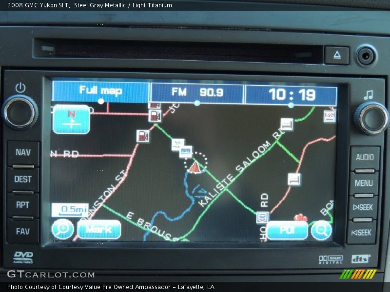 Steel Gray Metallic / Light Titanium 2008 GMC Yukon SLT