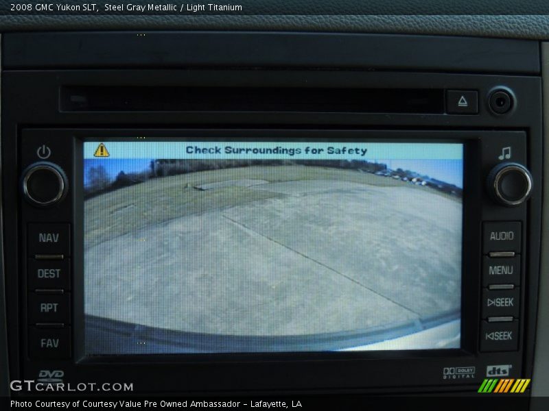 Steel Gray Metallic / Light Titanium 2008 GMC Yukon SLT