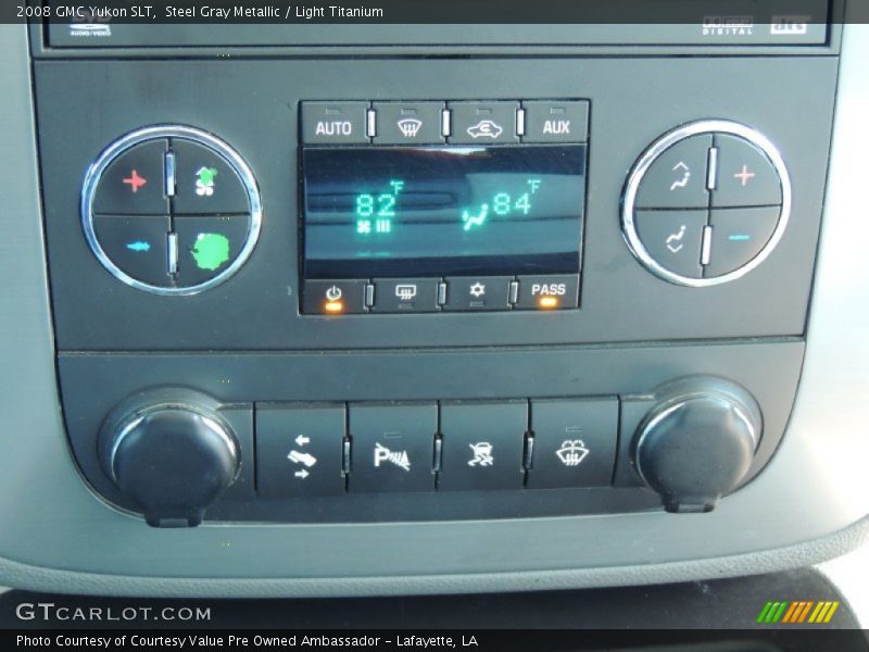 Steel Gray Metallic / Light Titanium 2008 GMC Yukon SLT