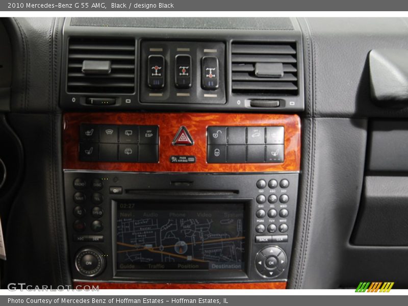 Controls of 2010 G 55 AMG