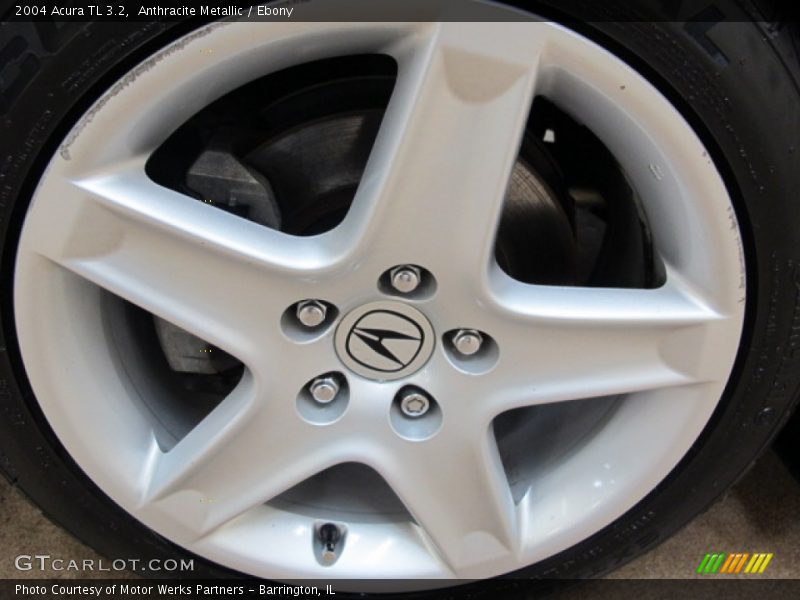 Anthracite Metallic / Ebony 2004 Acura TL 3.2