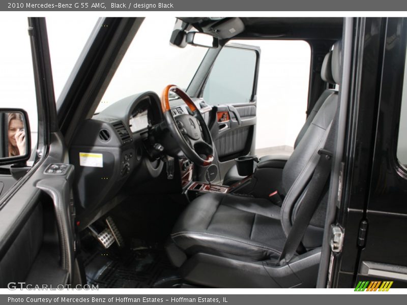  2010 G 55 AMG designo Black Interior