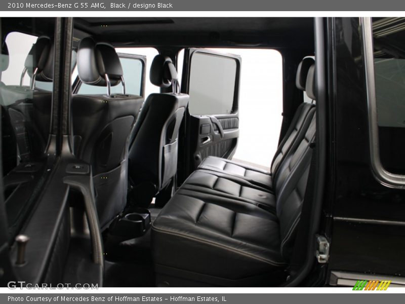Rear Seat of 2010 G 55 AMG
