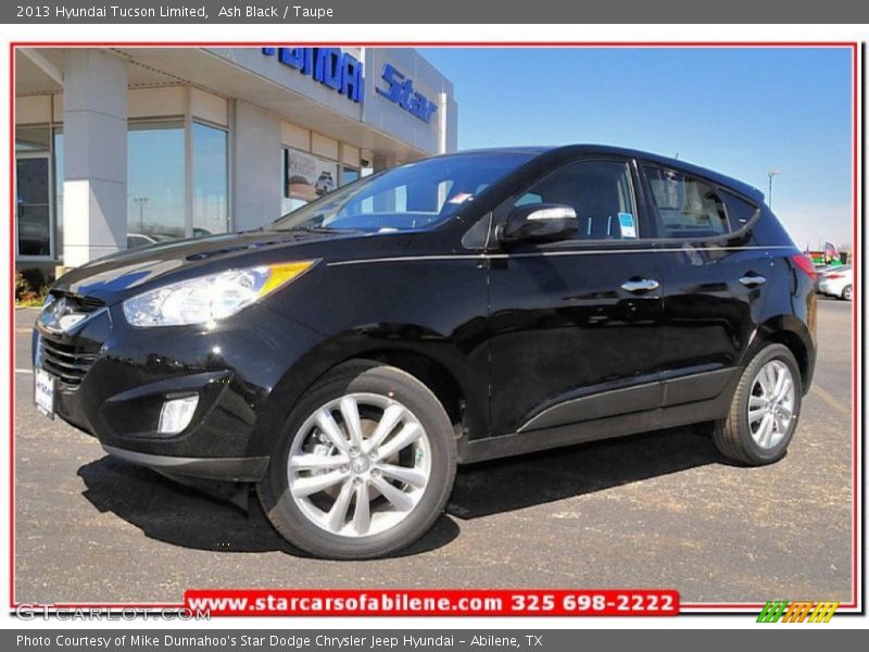 Ash Black / Taupe 2013 Hyundai Tucson Limited