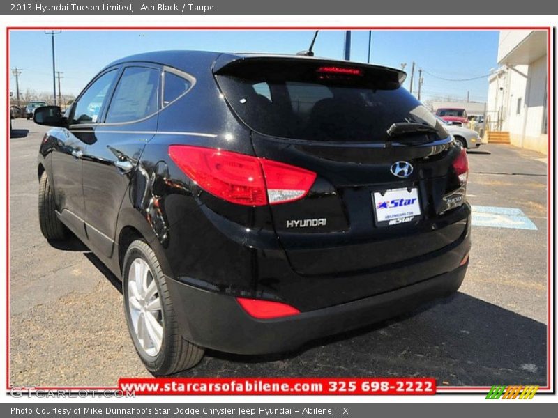 Ash Black / Taupe 2013 Hyundai Tucson Limited