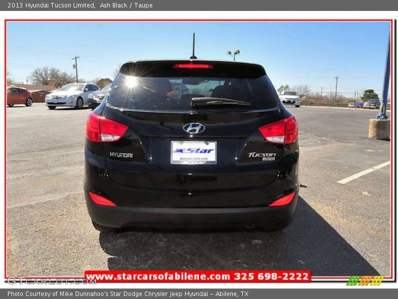 Ash Black / Taupe 2013 Hyundai Tucson Limited